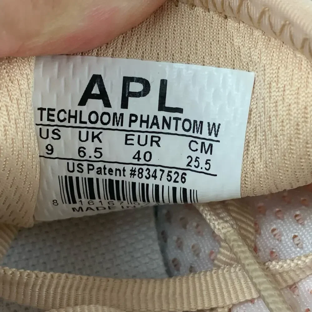 APL Techloom Phantom Sneakers Womens Size 9 Orange Athletic Shoes NWOT